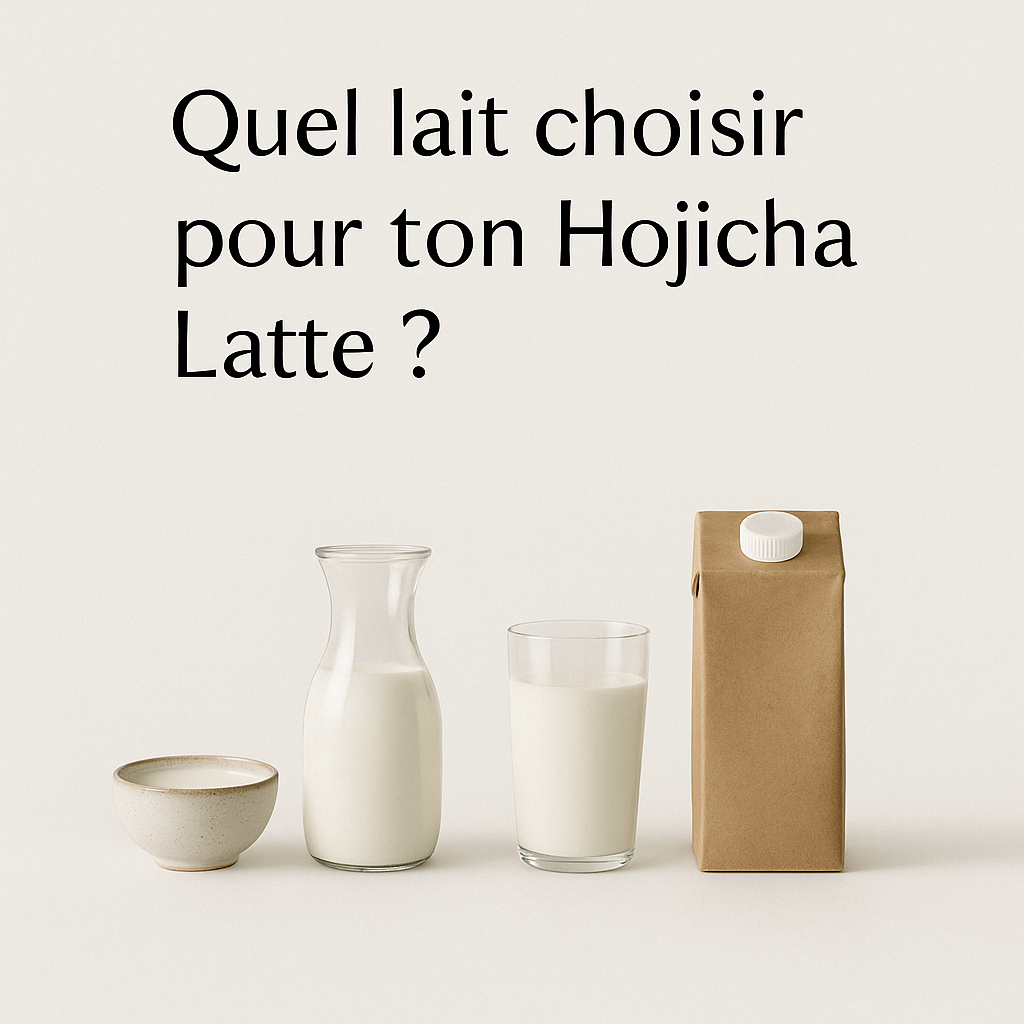 Quel lait choisir pour ton Hojicha Latte ?