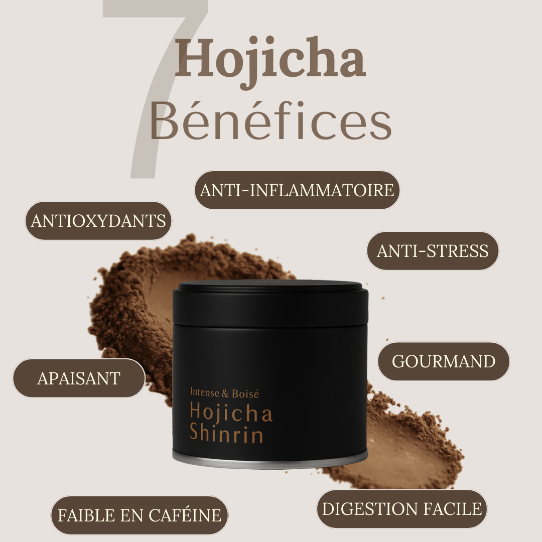 Hojicha Shinrin - Latte japonais intense & boisé