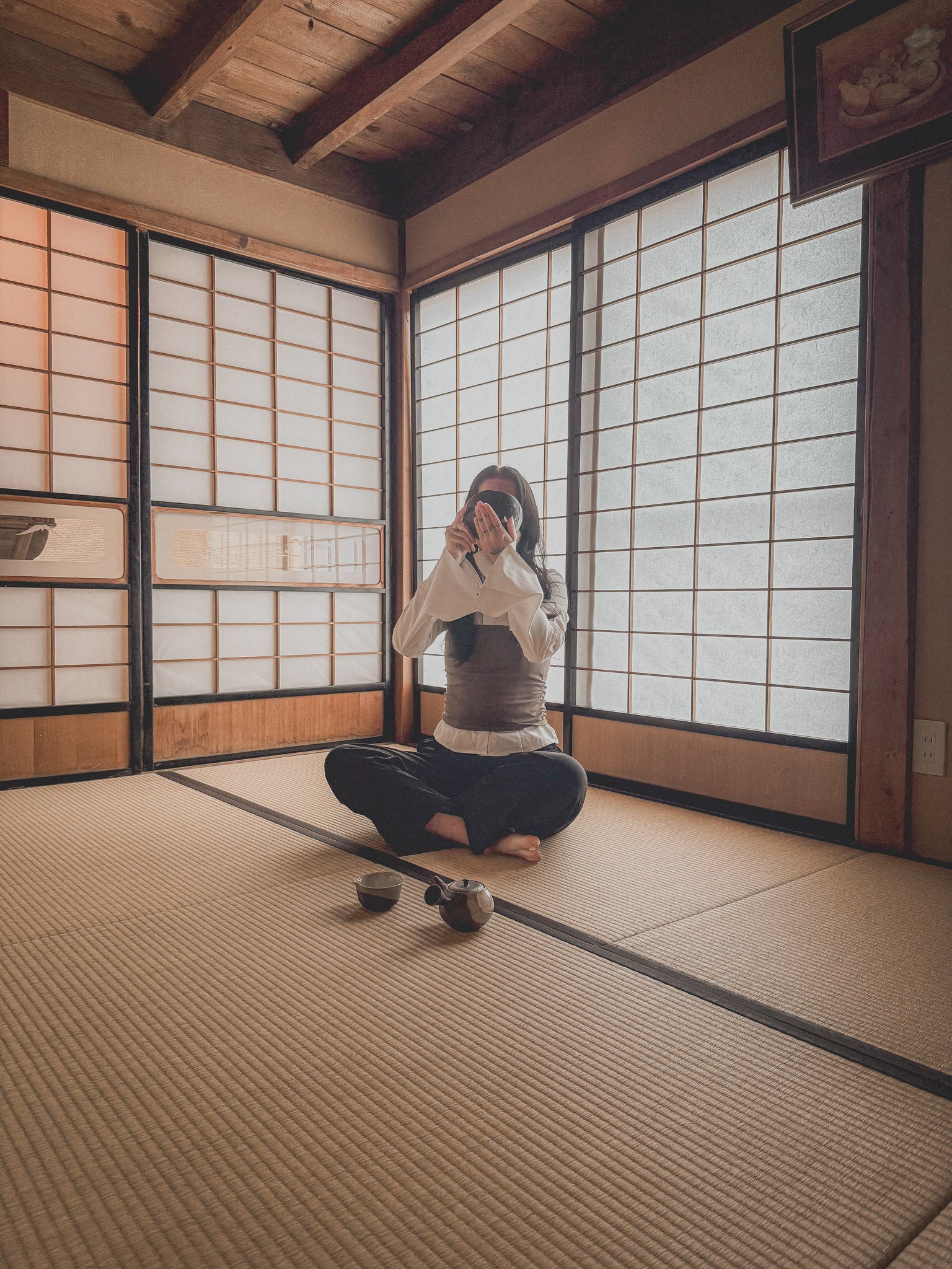 femme hojicha